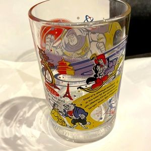 Disney Walt Disney 100th Anniversary McDonald's Glass-EPCOT